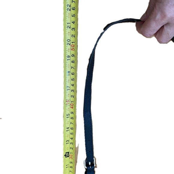 Kate Spade striped black and tan crossbody nylon purse bag - Picture 16 of 16